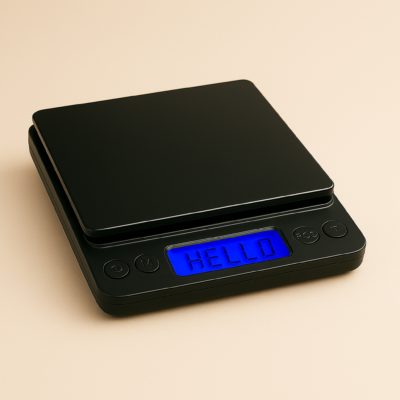 Digitale miniweegschaal